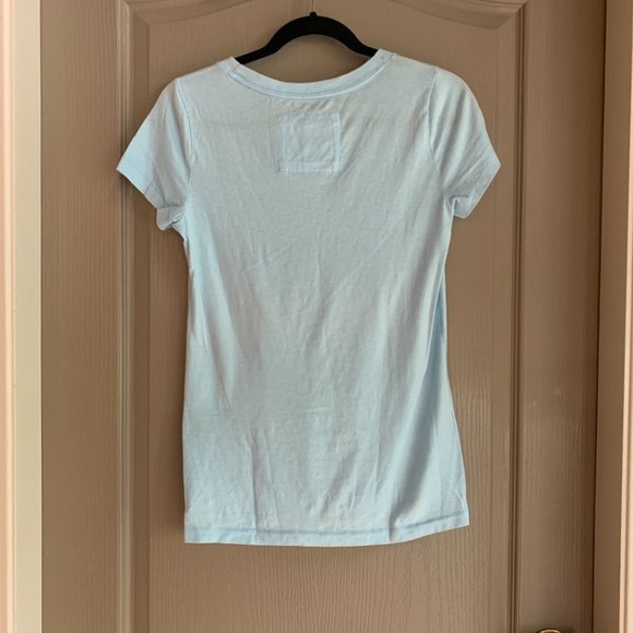 baby blue tshirt tee abercrombie and fitch - Picture 2 of 5